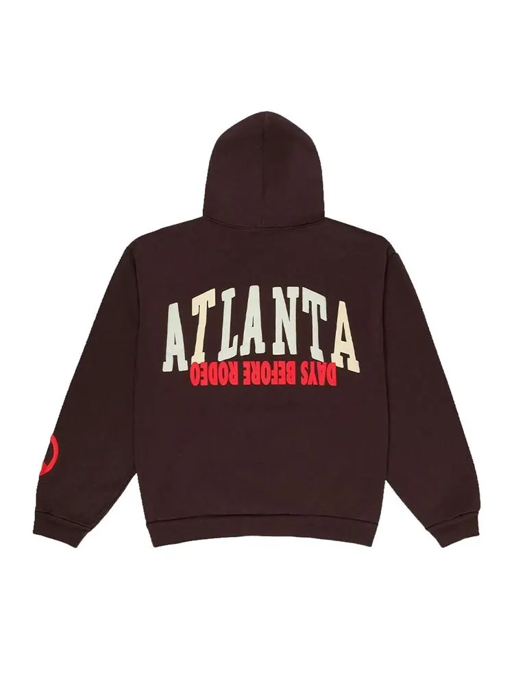 Худи Cactus Plant Flea Market x Cactus Jack by Travis Scott Free Thugger Hoodie Brown — изображение 2 из 2, коричневый