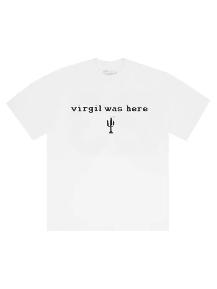Футболка Cactus Plant Flea Market x VAA Virgil Was Here T-Shirt — белый