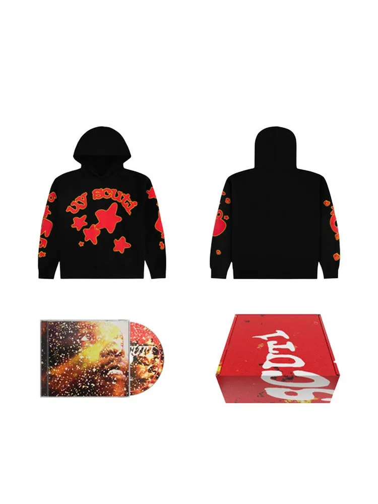 Топ Sp5der x UY Scuti Box Set 3 — черный
