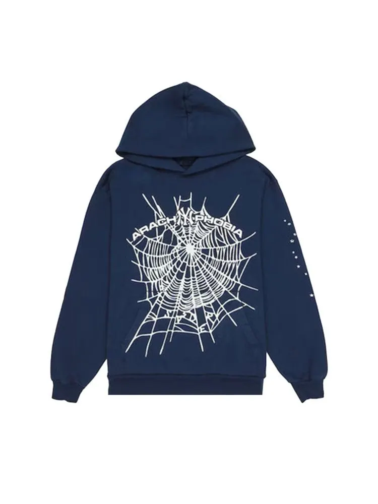 Худи Sp5der Arach NY Phobia Hoodie — синий