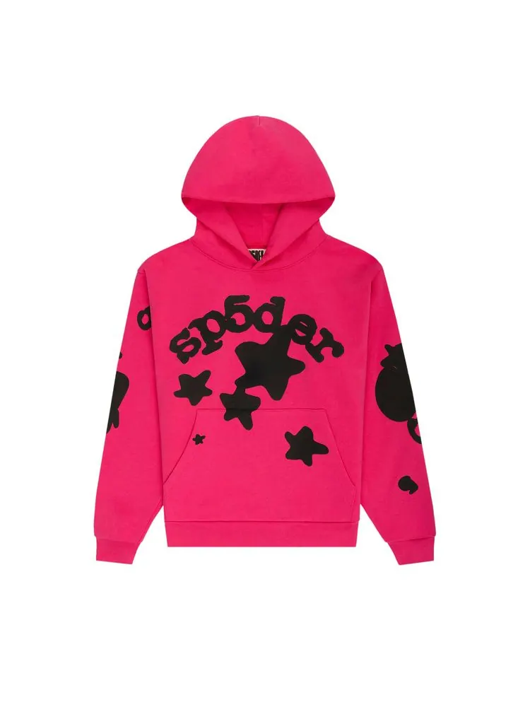 Худи Sp5der Beluga Hoodie 'Pink' — розовый