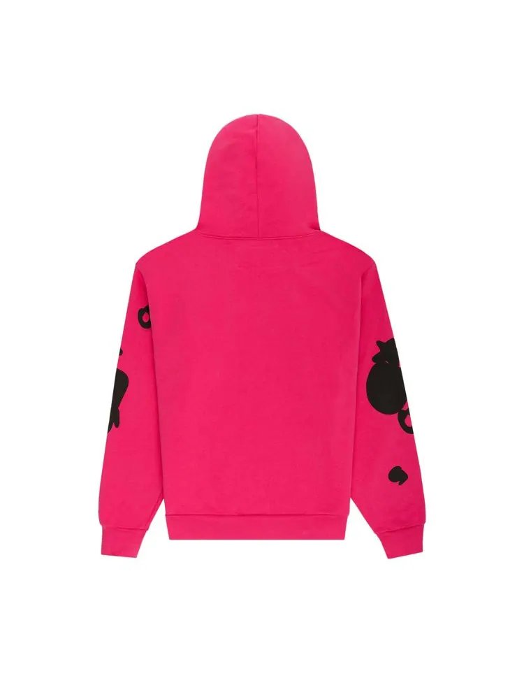 Худи Sp5der Beluga Hoodie 'Pink' — изображение 2 из 2, розовый