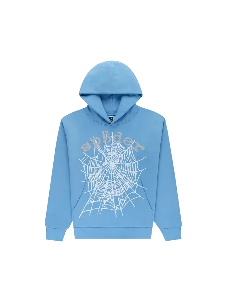 Худи Sp5der OG Web V2 Hoodie 'Dusty Blue'