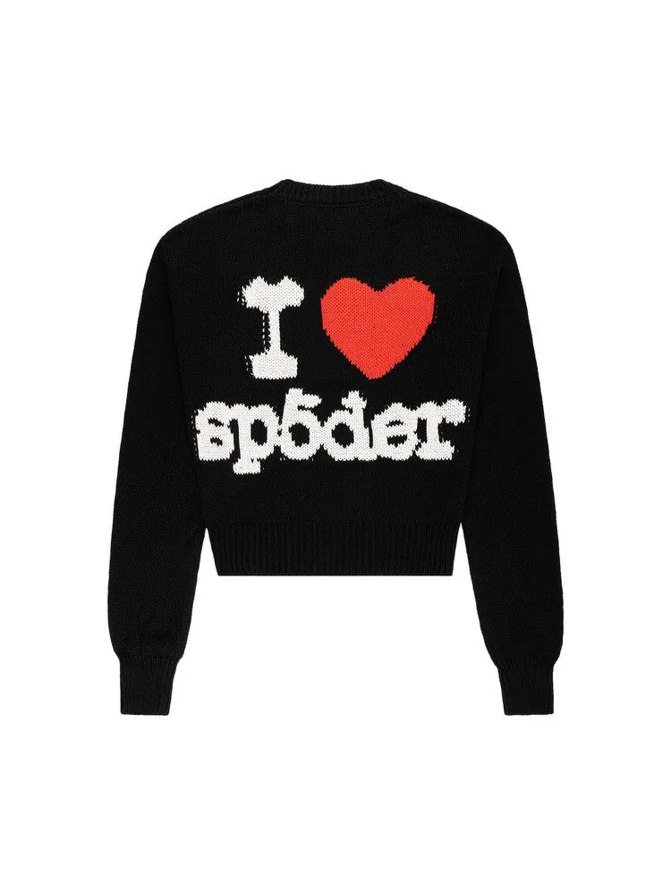 Свитер Sp5der Souvenir Sweater — изображение 2 из 2, черный