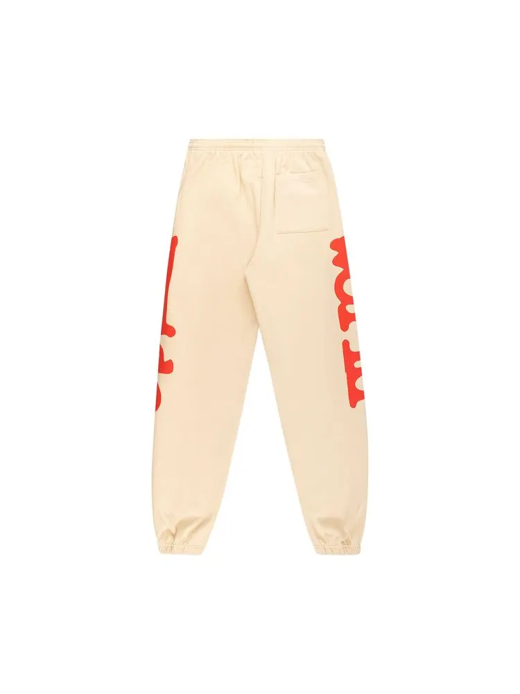 Спортивные брюки Sp5der Beluga Sweatpant 'Cream' — изображение 2 из 2, бежевый