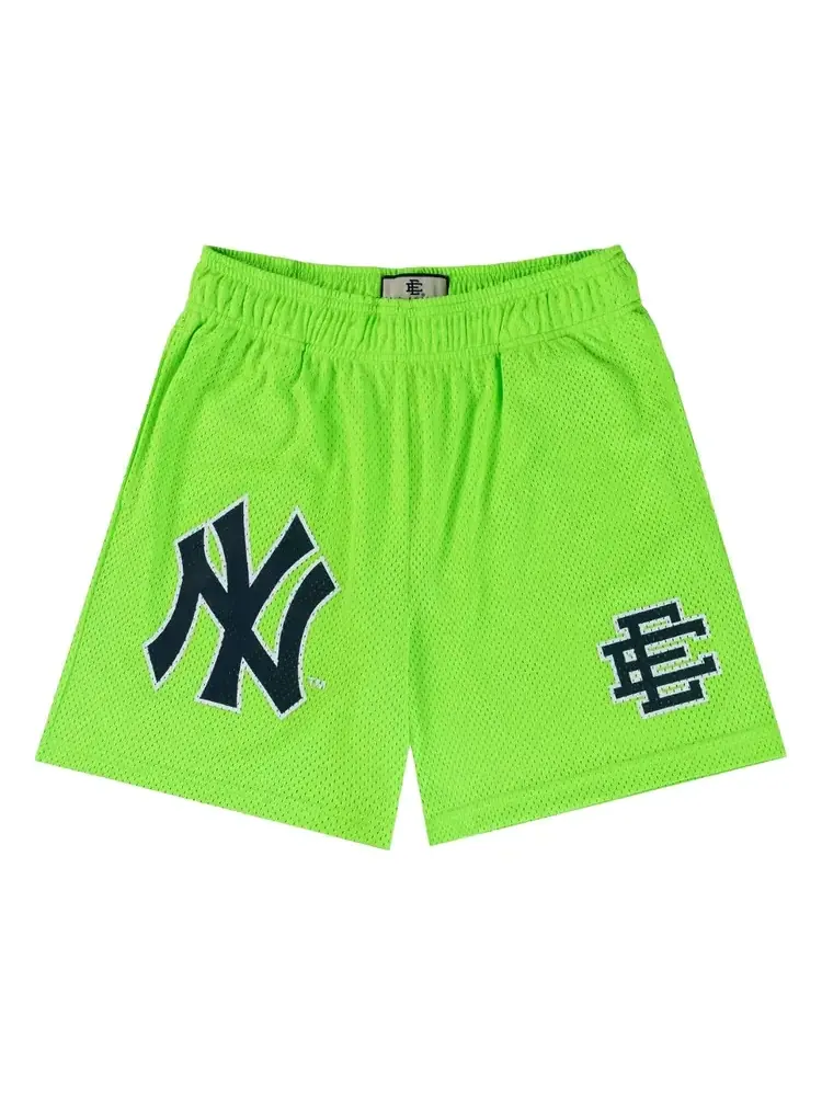 Шорты Eric Emanuel New York Yankees Shorts 'Neon Green' — зеленый