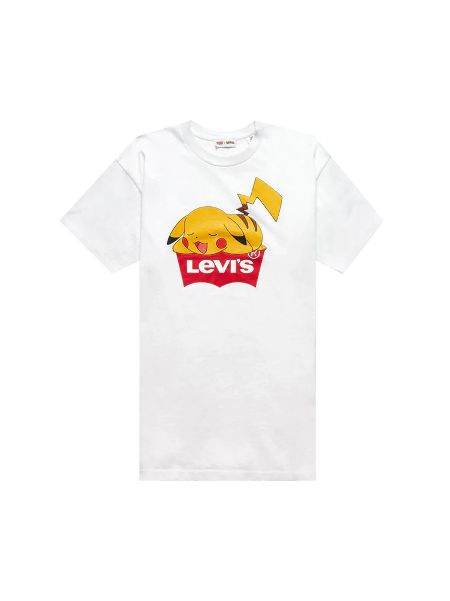 Футболка Levis x Pokémon Pikachu — изображение 1 из 1, белый