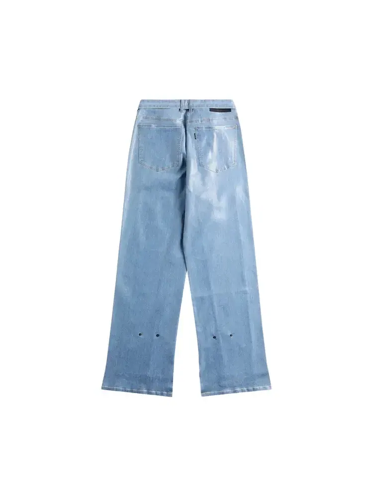 Джинсы Ottolinger Glazed Baggy Jeans — изображение 2 из 2, синий
