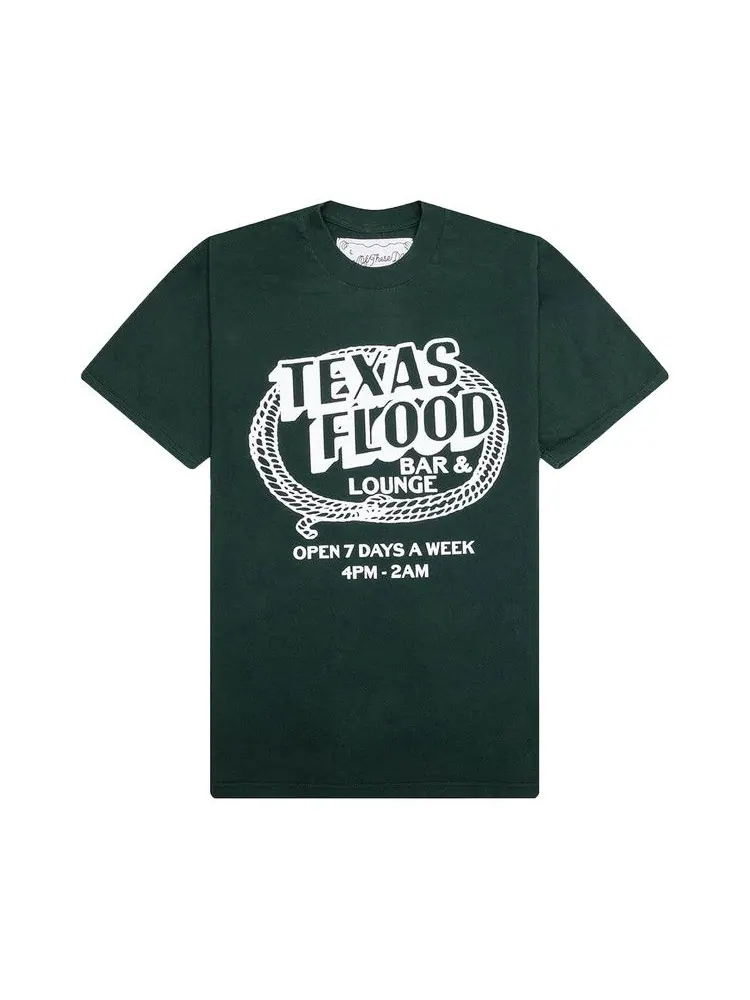 Футболка One Of These Days Texas Flood T-Shirt — изображение 1 из 2, зеленый