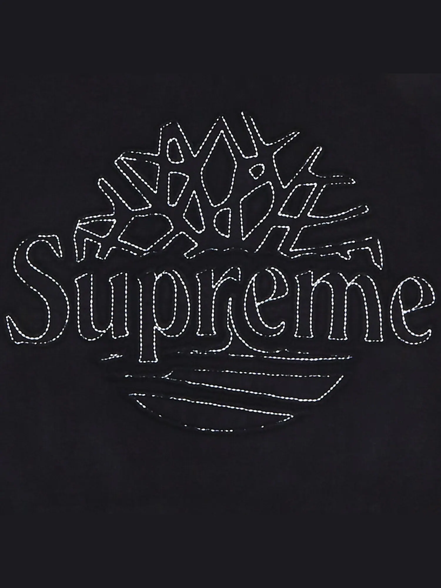 Толстовка с капюшоном Supreme x Timberland — изображение 3 из 3, черный