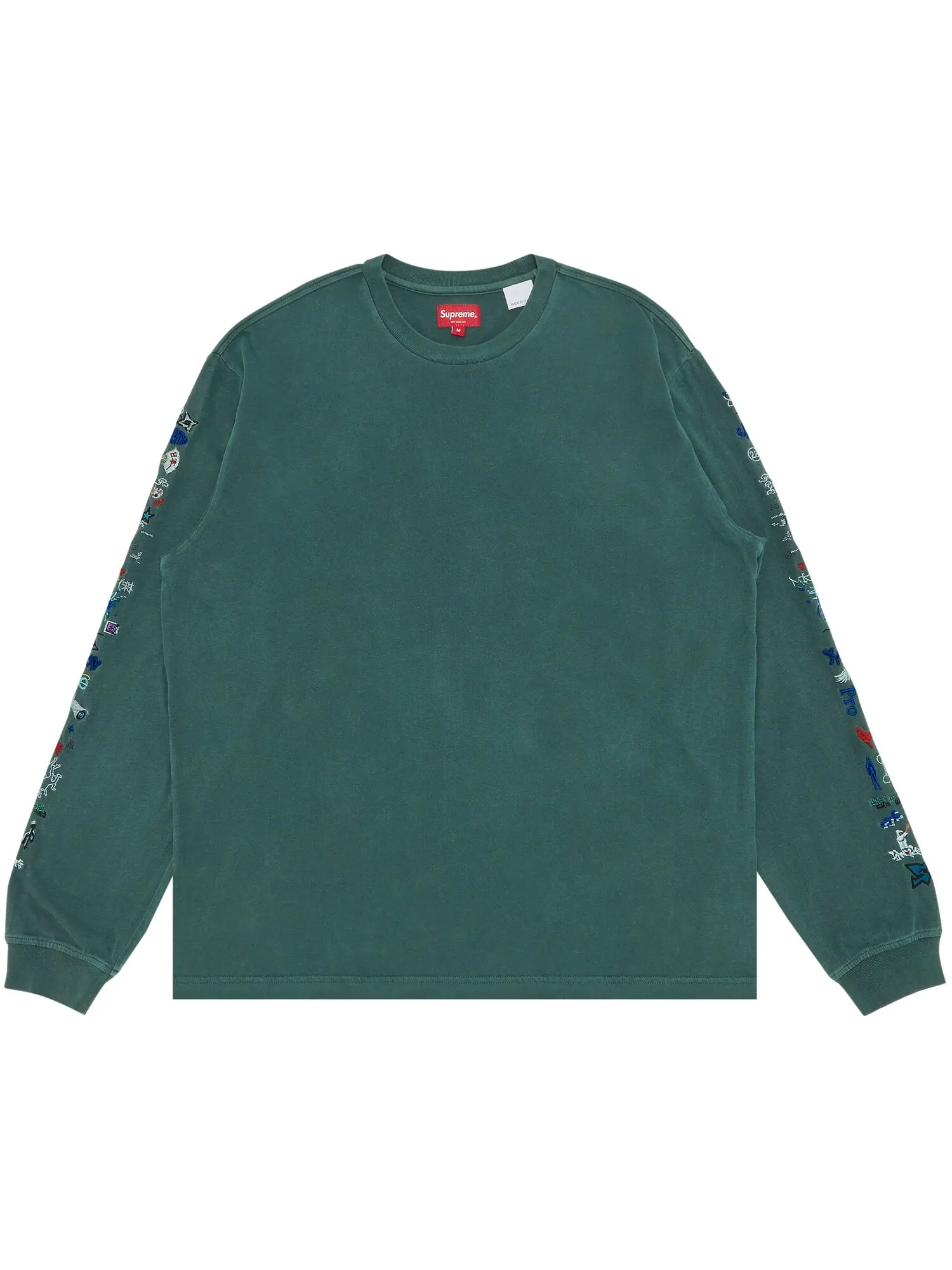 Топ с длинными рукавами Supreme AOI Icons — изображение 1 из 3, зеленый