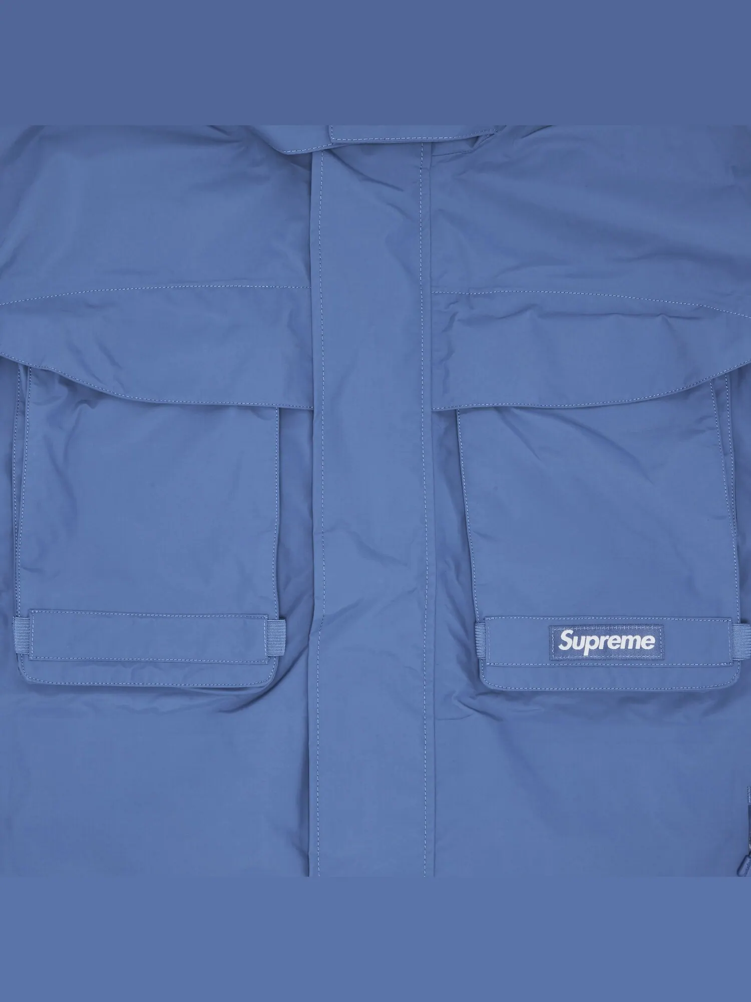 Легкая куртка Supreme GORE-TEX PACLITE — изображение 3 из 3, синий
