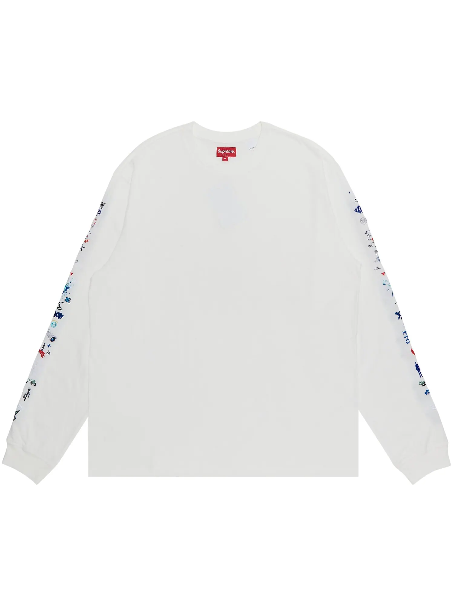 Топ с длинными рукавами Supreme AOI Icons — изображение 1 из 3, белый