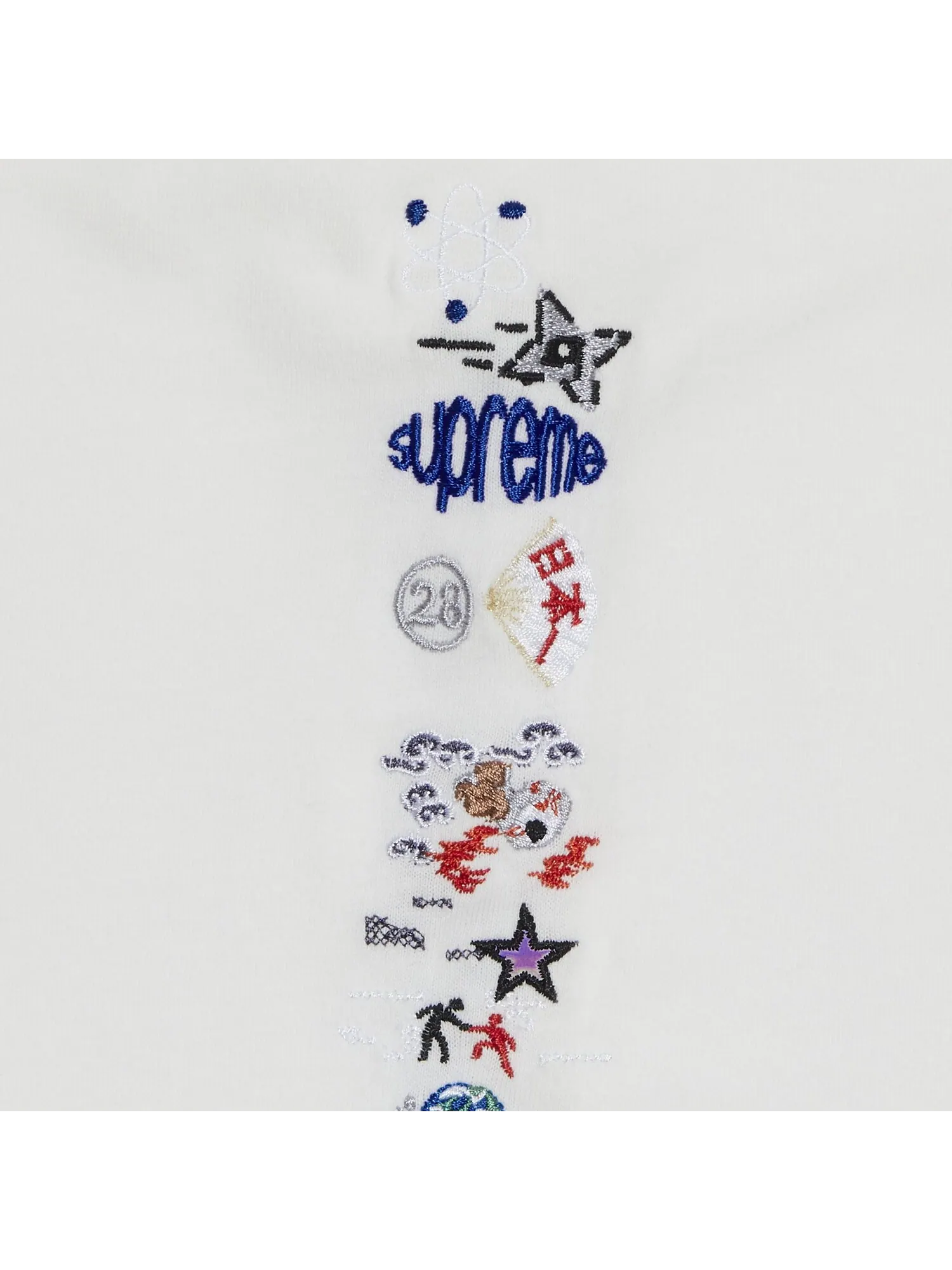 Топ с длинными рукавами Supreme AOI Icons — изображение 3 из 3, белый