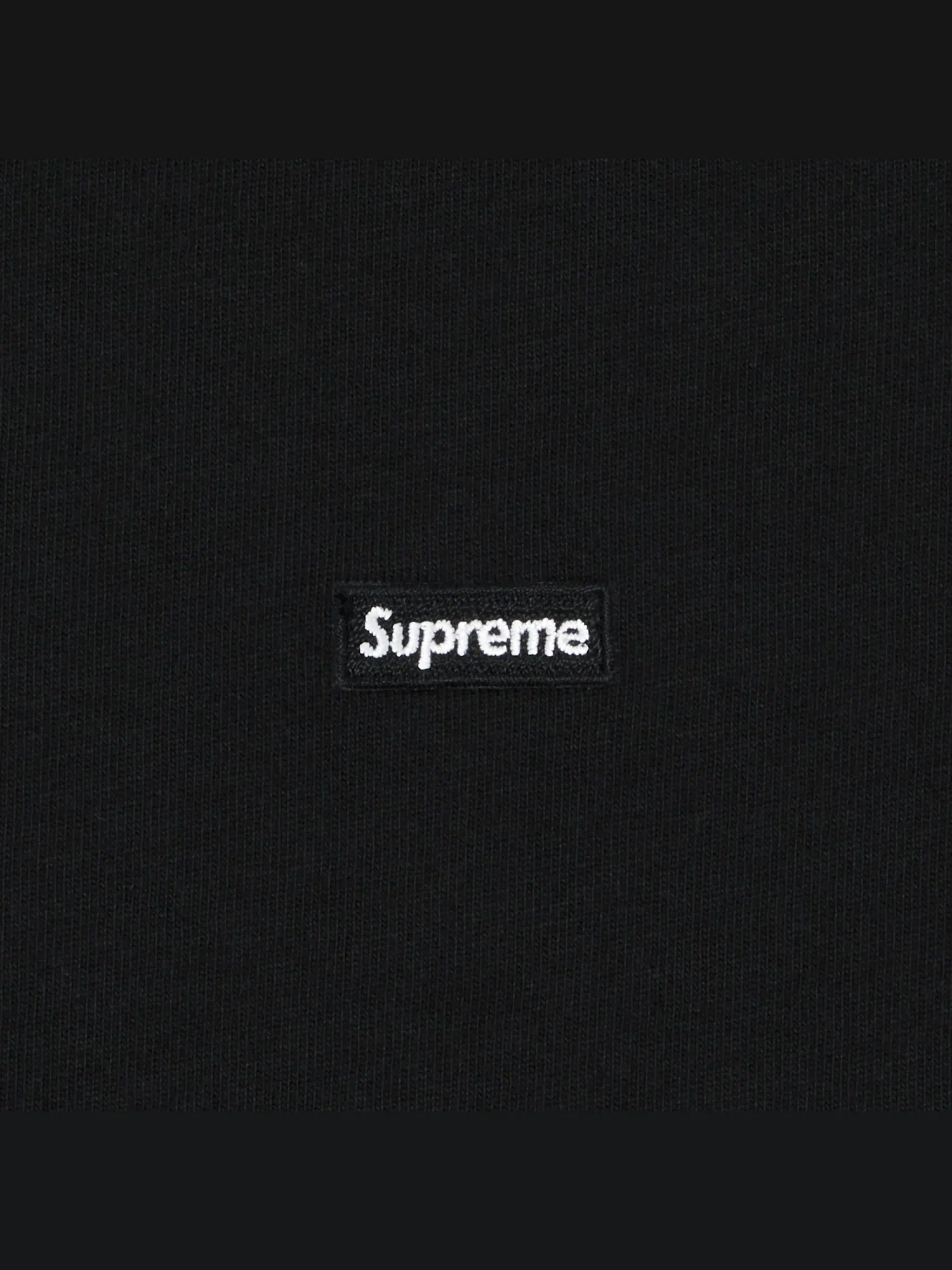 Футболка Supreme Small Box — изображение 2 из 2, черный