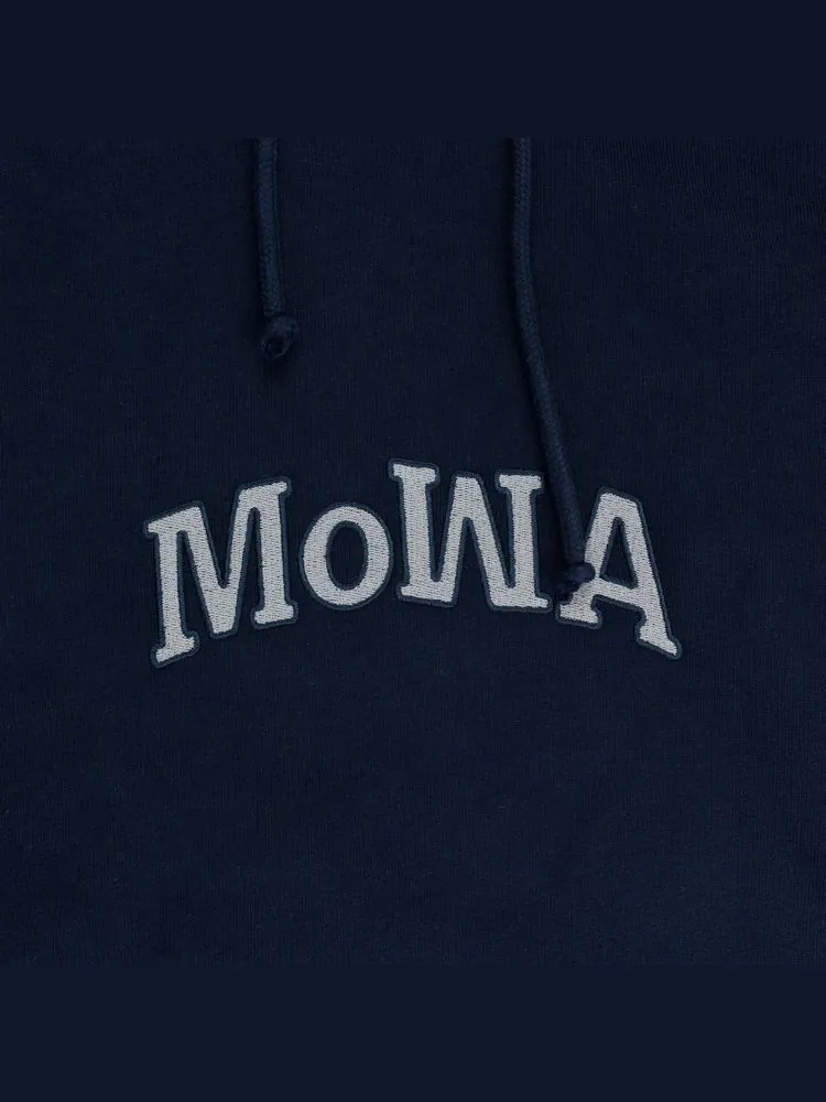 Худи Mowalola Mowa Hoodie 'Navy' — изображение 3 из 3, синий