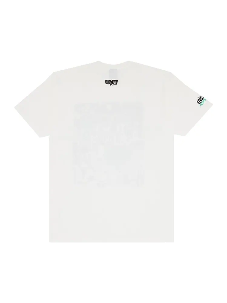 Футболка Stussy Alakazam Babylon Objects 'White' — изображение 2 из 3, белый