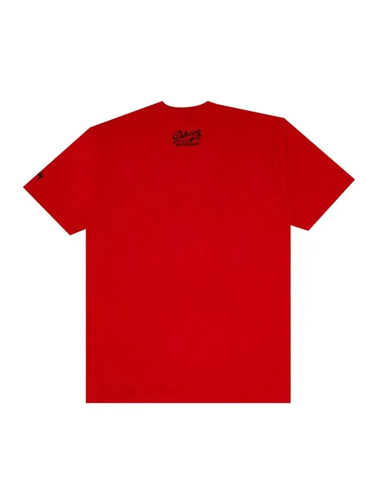 Футболка Stussy Bust A Move 'Red' — изображение 2 из 3, красный