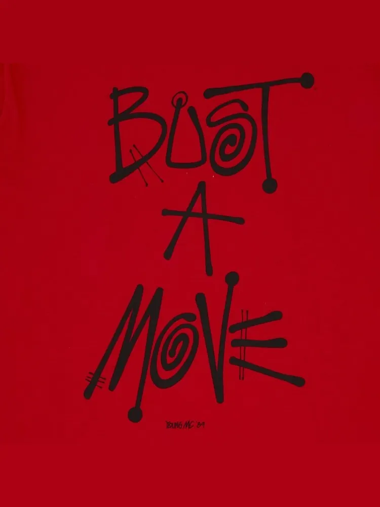 Футболка Stussy Bust A Move 'Red' — изображение 3 из 3, красный