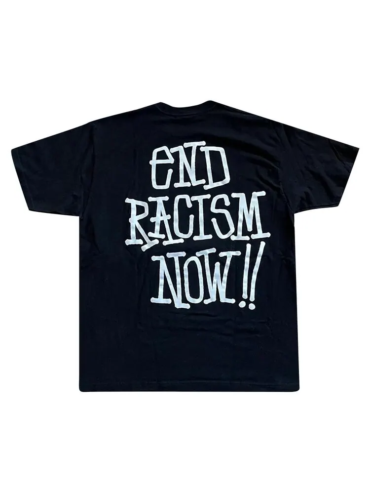 Футболка Stussy Stand Firm End Racism Now 'Black' — изображение 2 из 2, черный