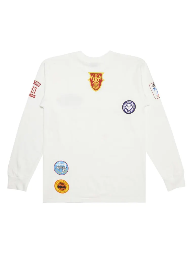 Лонгслив Stussy Gear Outdoor 'White' — изображение 2 из 2, белый