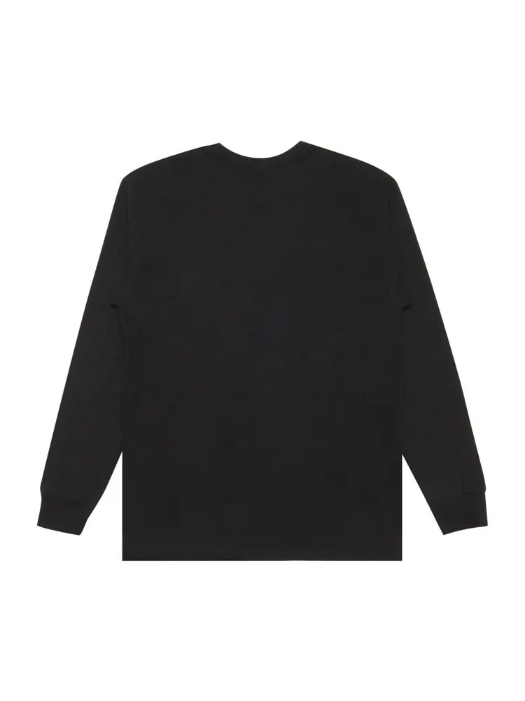 Лонгслив Stussy SS Stripe Dot 'Black' — изображение 2 из 3, черный