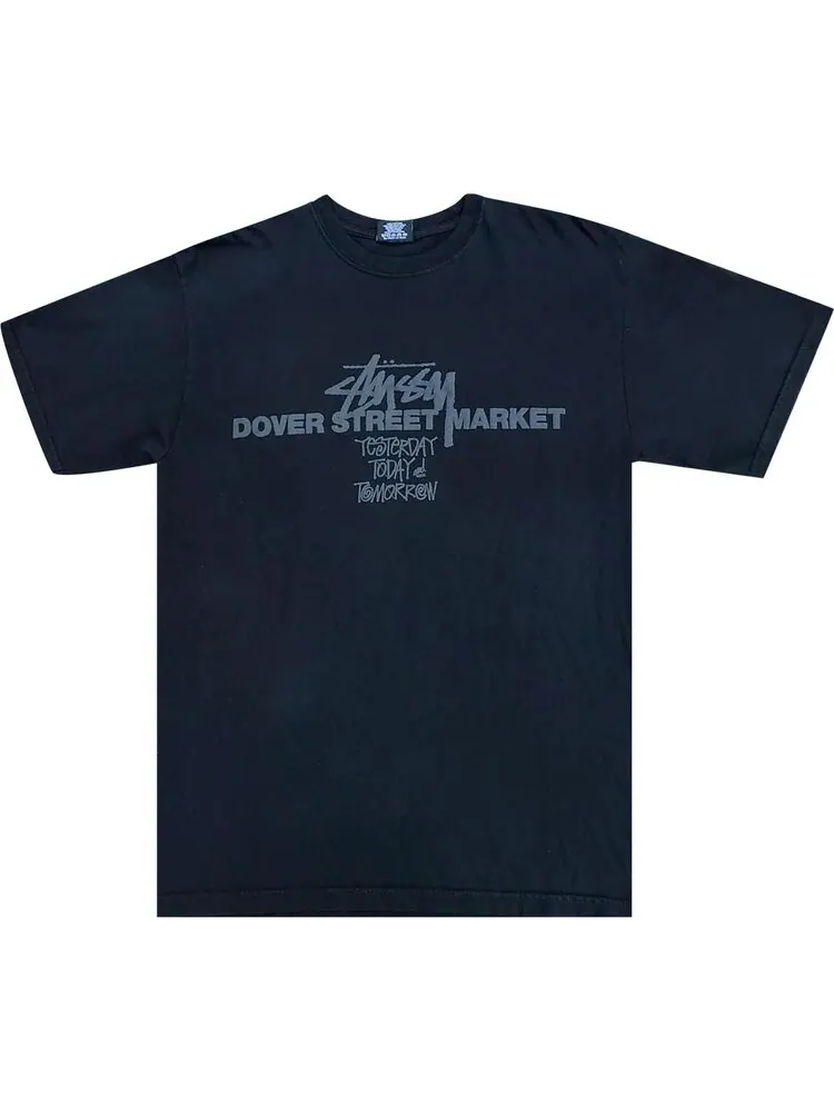 Футболка Stussy x Dover Street Market Special 8 Ball 15th Anniversary T-Shirt 'Black' — изображение 1 из 2, черный