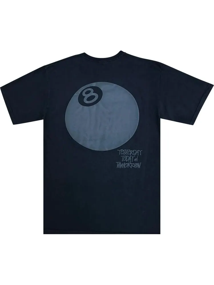 Футболка Stussy x Dover Street Market Special 8 Ball 15th Anniversary T-Shirt 'Black' — изображение 2 из 2, черный