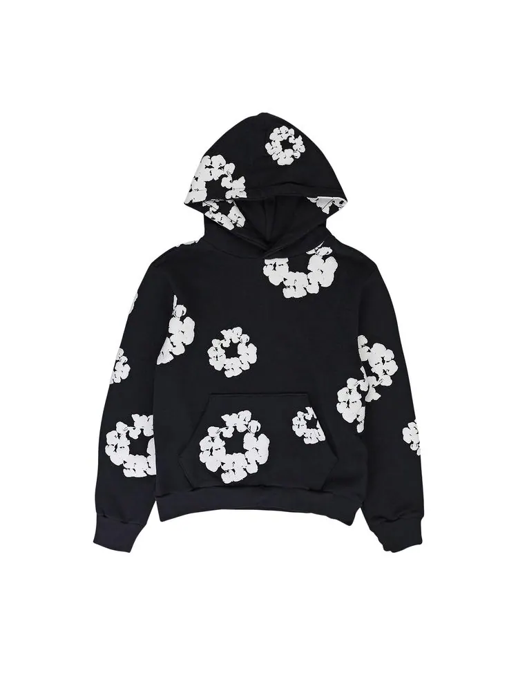 Худи Denim Tears Wreath Hoodie 'Black'