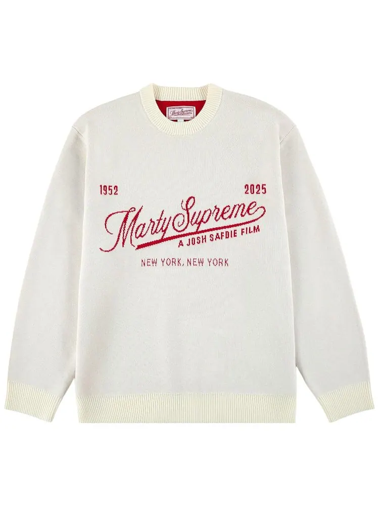 Свитер GOLF WANG x Marty Supreme Jacquard — бежевый