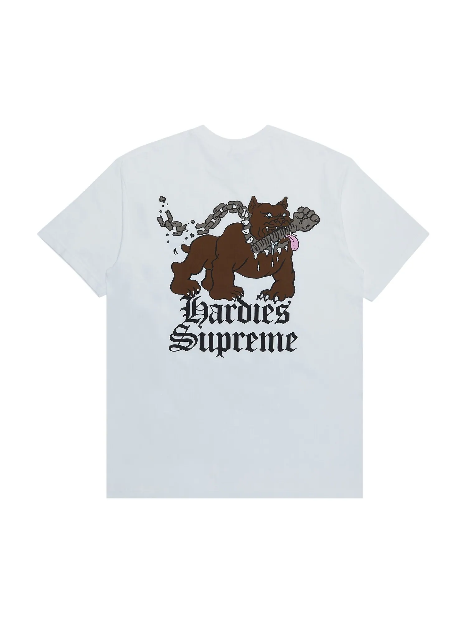 Футболка для собак Supreme x Hardies — изображение 2 из 3, белый