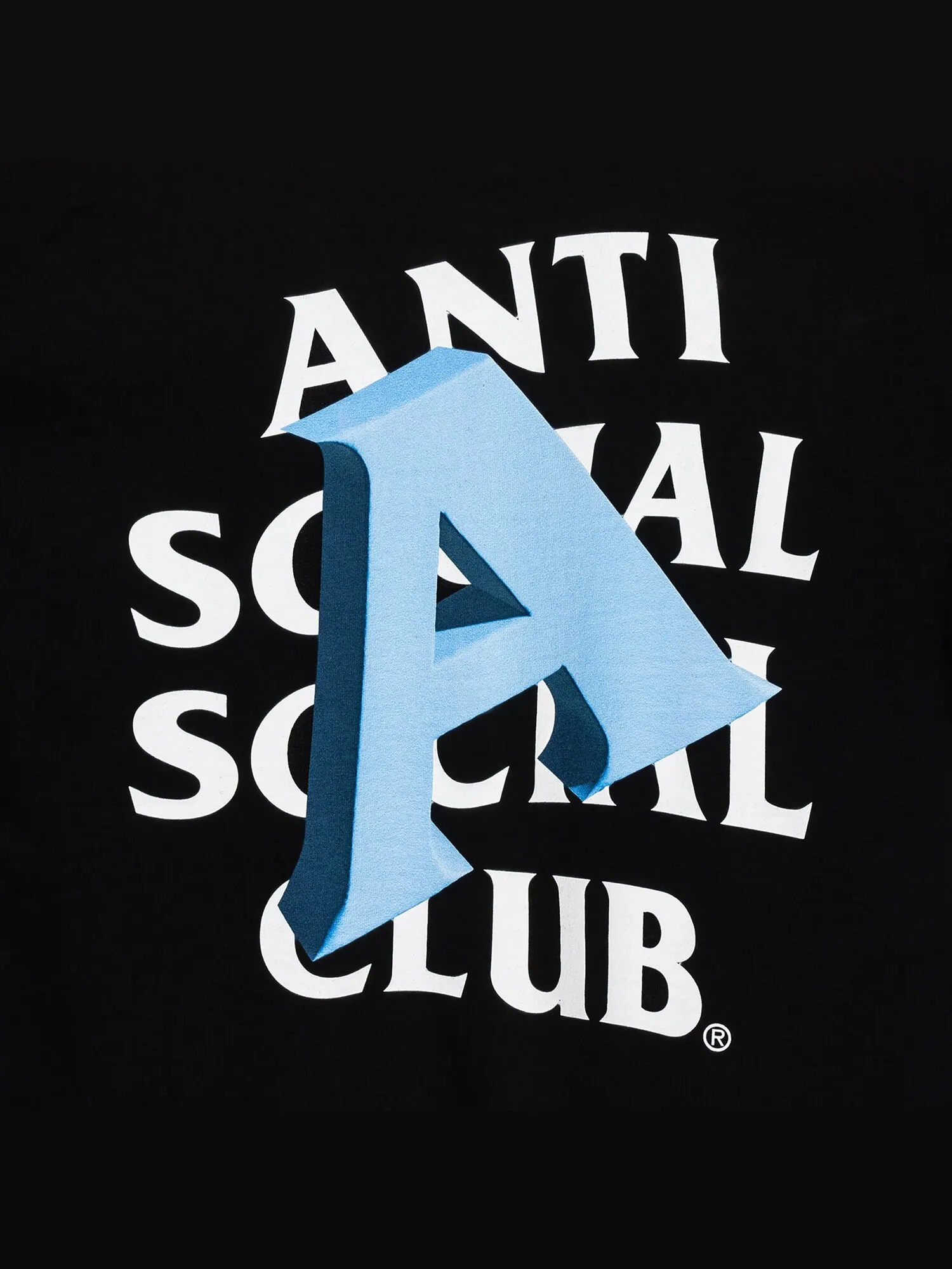 Anti Social Social Club A за футболку черная — изображение 3 из 3, черный