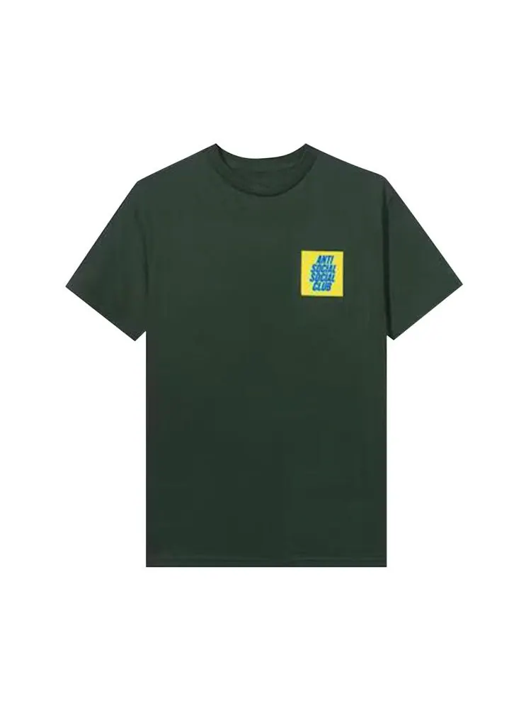 Футболка Anti Social Social Club Art Girl Tee — изображение 1 из 1, зеленый