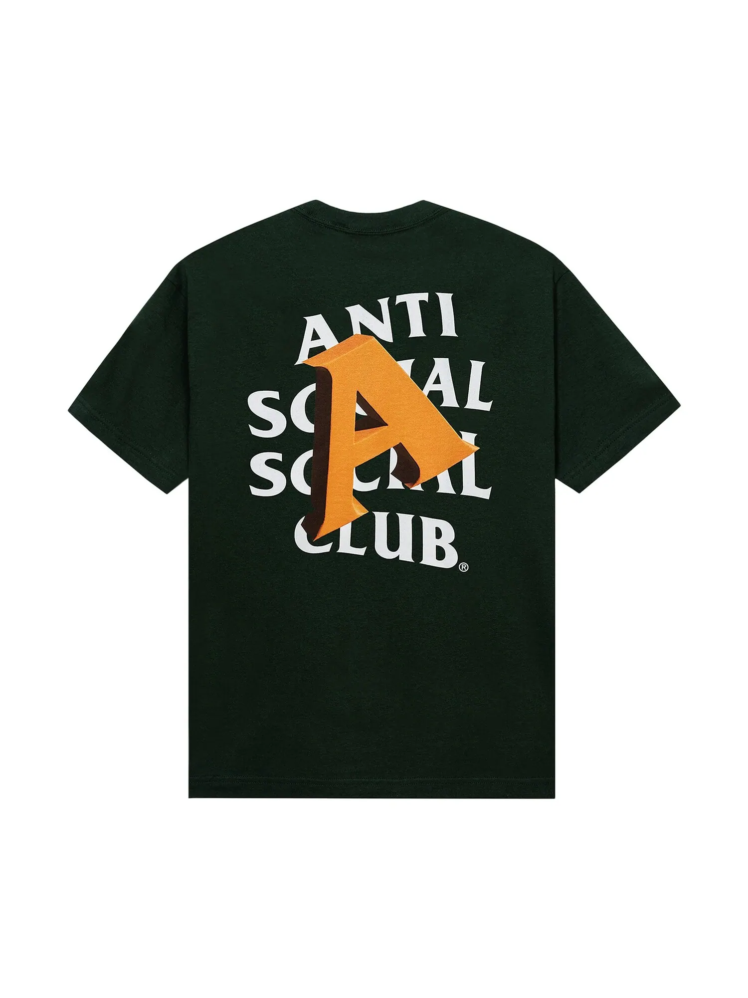 Anti Social Social Club A за футболку Зеленый — изображение 2 из 3