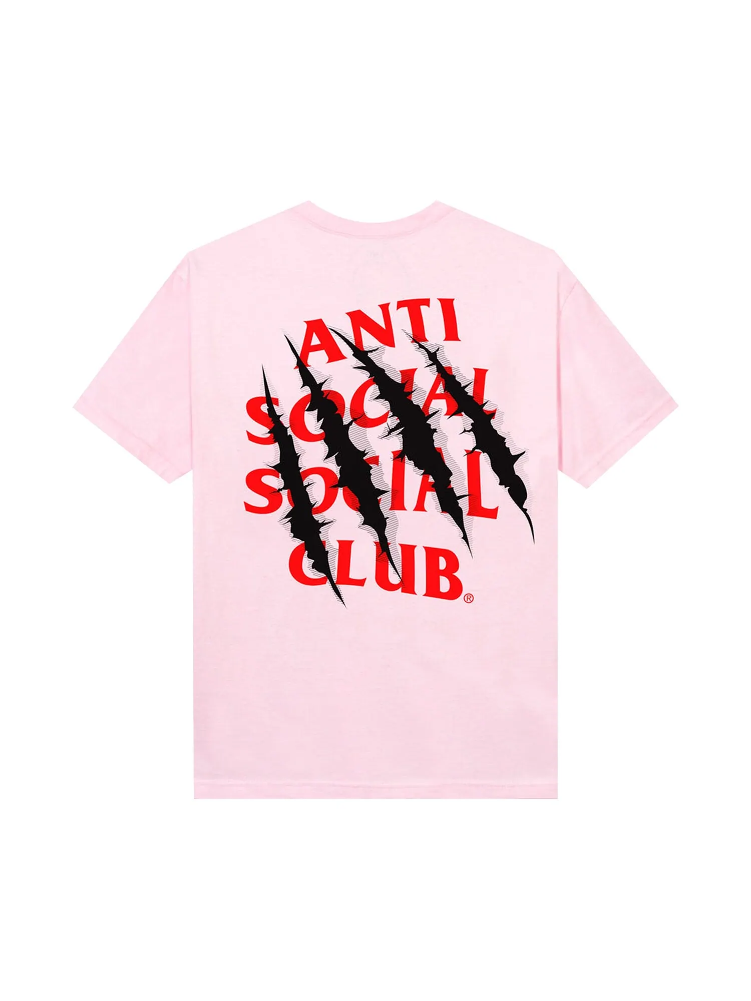 Футболка Anti Social Social Club After Us Розовая — изображение 2 из 2, розовый
