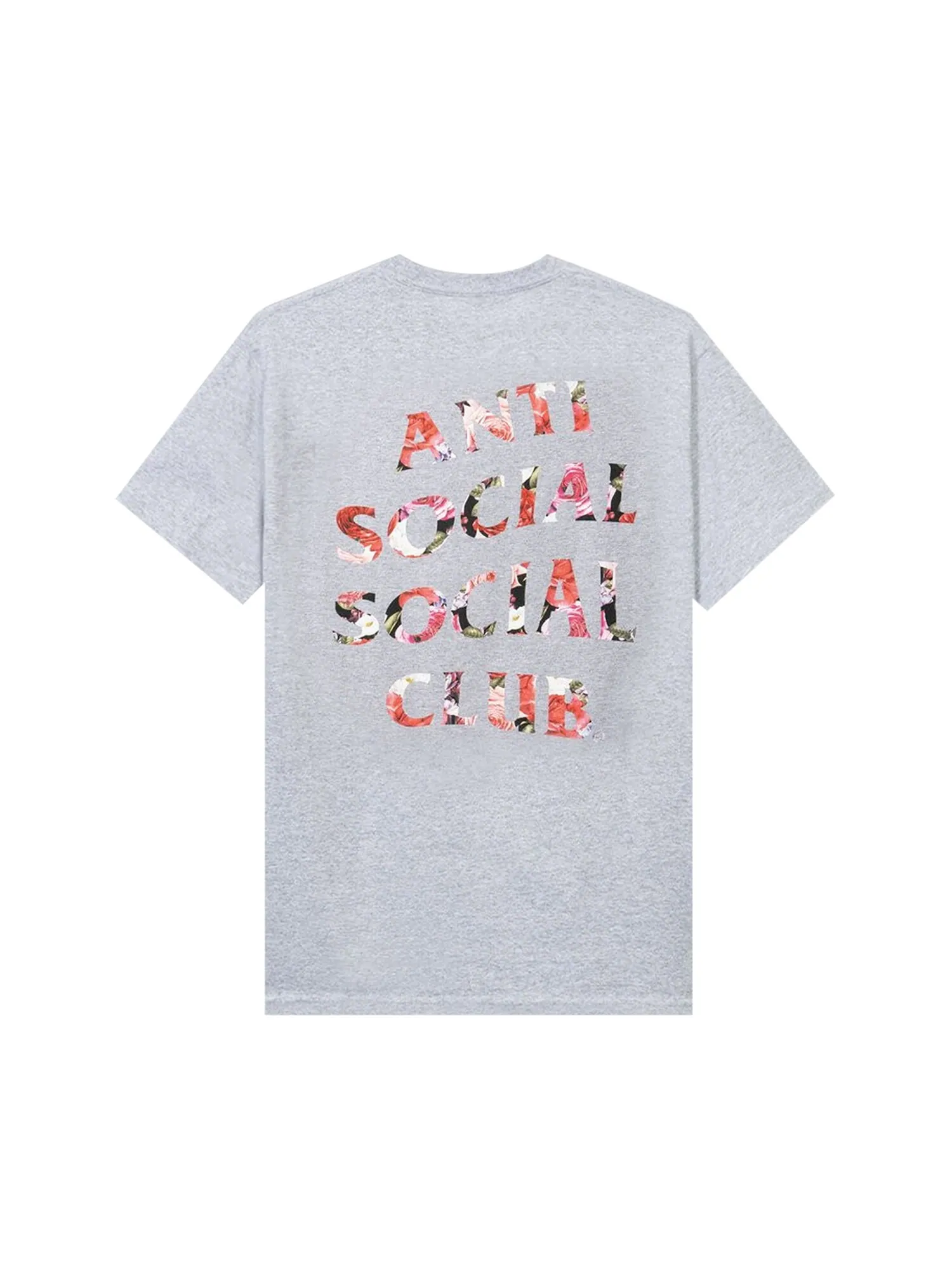 Футболка Anti Social Social Club, серая — изображение 2 из 2, серый