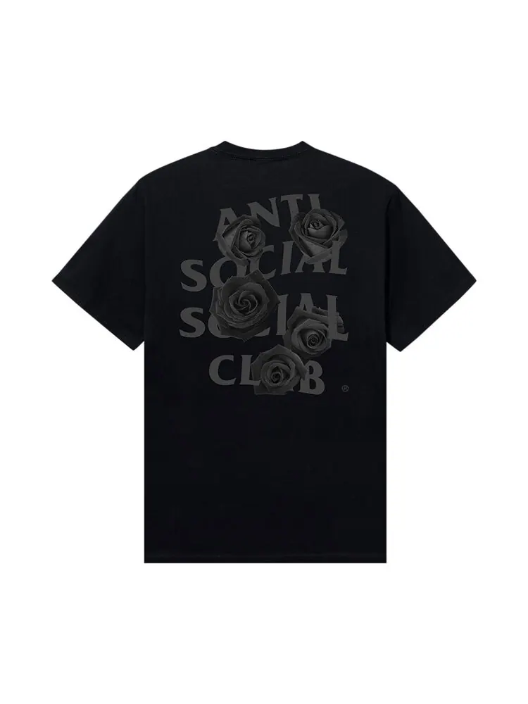 Футболка Anti Social Social Club Bat Emoji F&F 'Royal Black' — изображение 2 из 2, черный