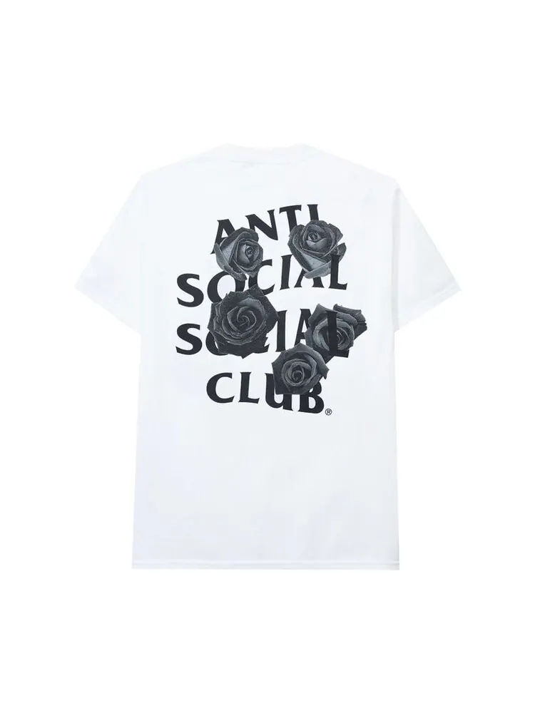 Футболка Anti Social Social Club Bat Emoji 'White' — изображение 2 из 2, белый