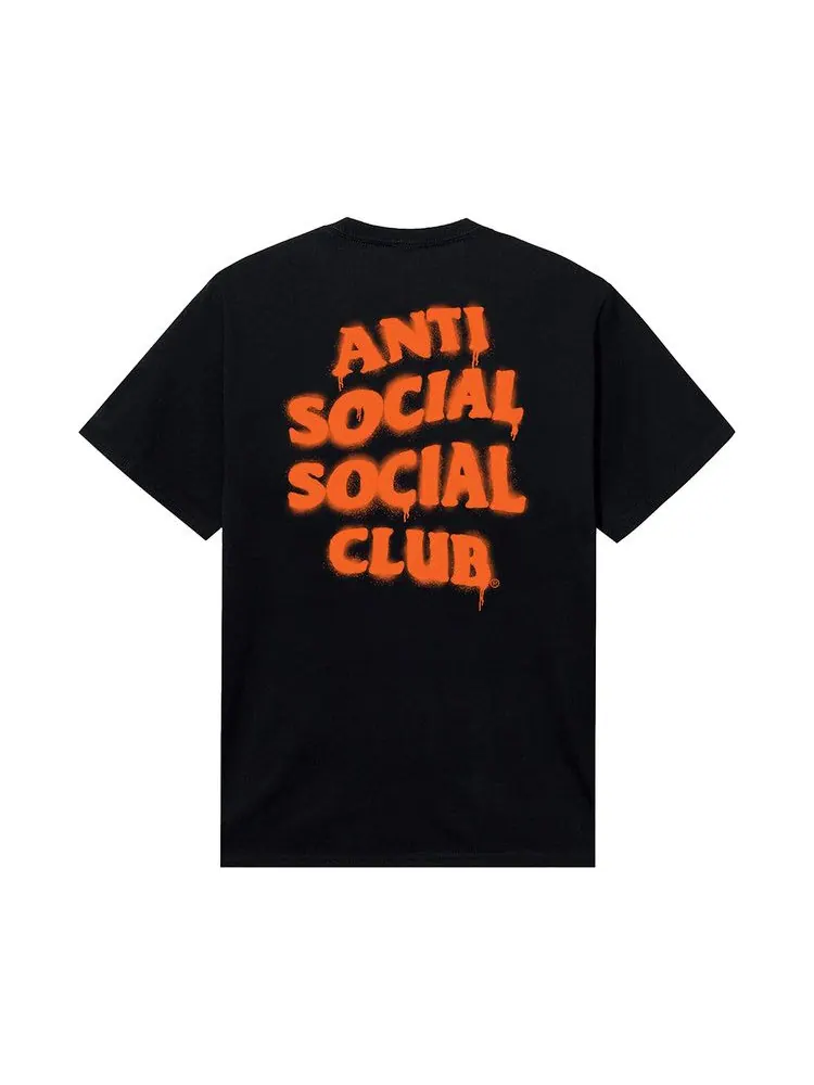 Футболка Anti Social Social Club Burn It Down 2 Tee — изображение 2 из 2, черный