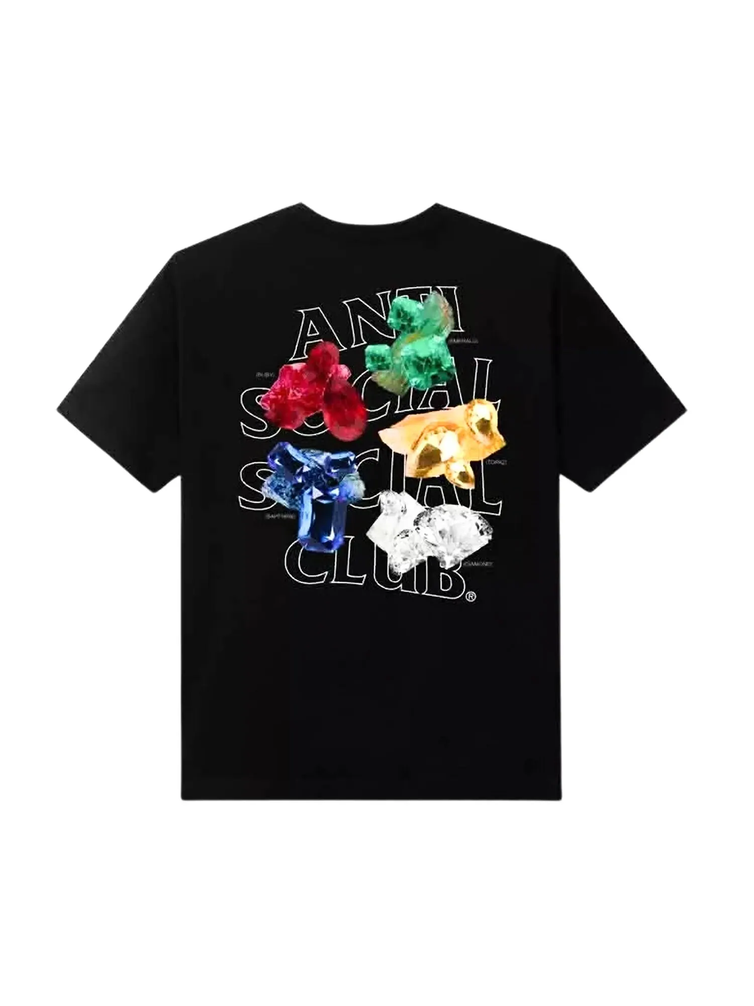 Футболка Anti Social Social Club Bussin — изображение 2 из 2, черный