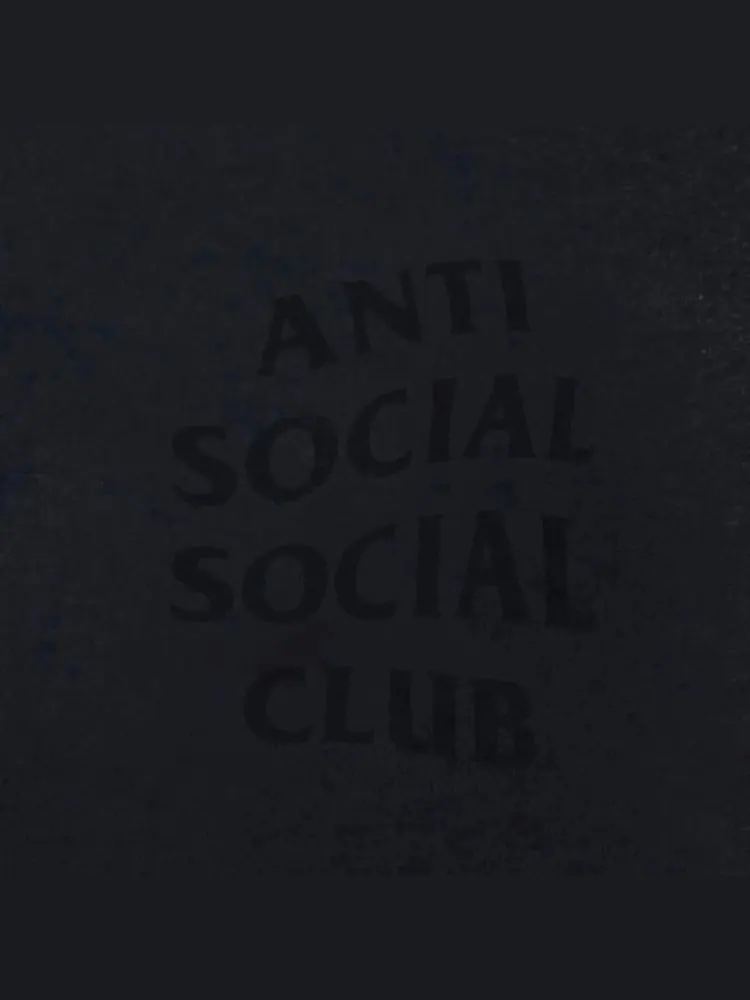 Футболка Anti Social Social Club Cancelled Tee — изображение 3 из 4, черный