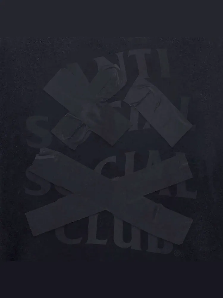 Футболка Anti Social Social Club Cancelled Tee — изображение 4 из 4, черный
