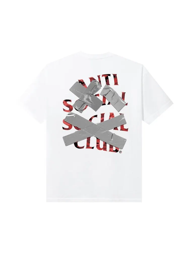 Футболка Anti Social Social Club Cancelled (Again) Tee 'White' — изображение 2 из 2, белый