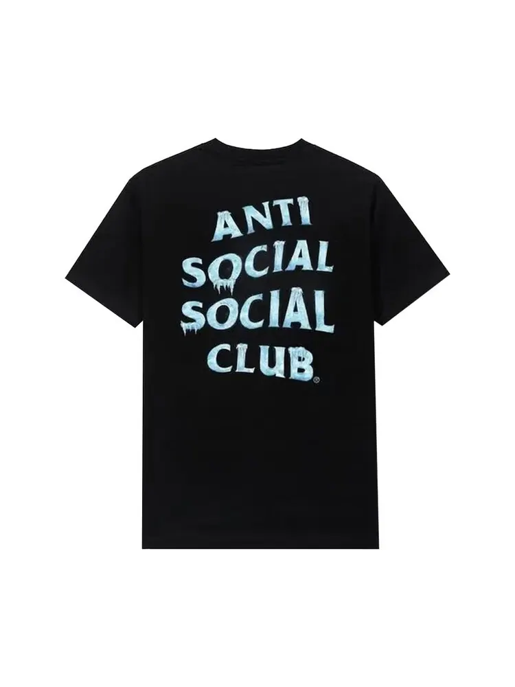Футболка Anti Social Social Club Cold Sweats 'Black' — изображение 2 из 2, черный