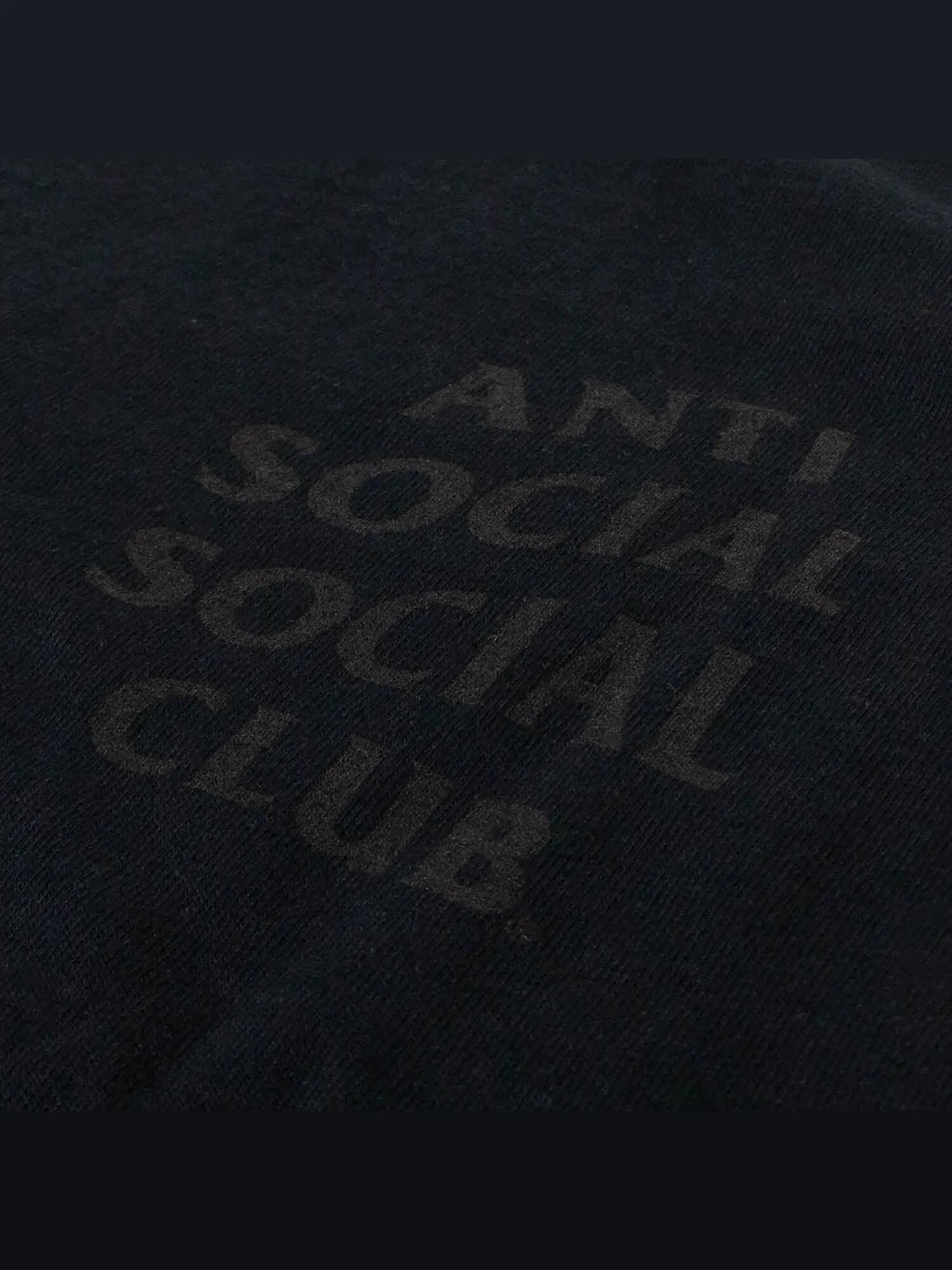 Футболка с короткими рукавами Anti Social Social Club Dramatic Kkoch — изображение 3 из 3, черный