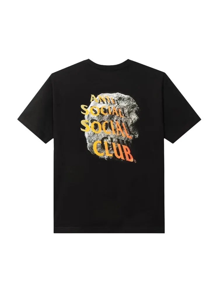 Футболка Anti Social Social Club Edge Of The World 'Black' — изображение 2 из 2, черный
