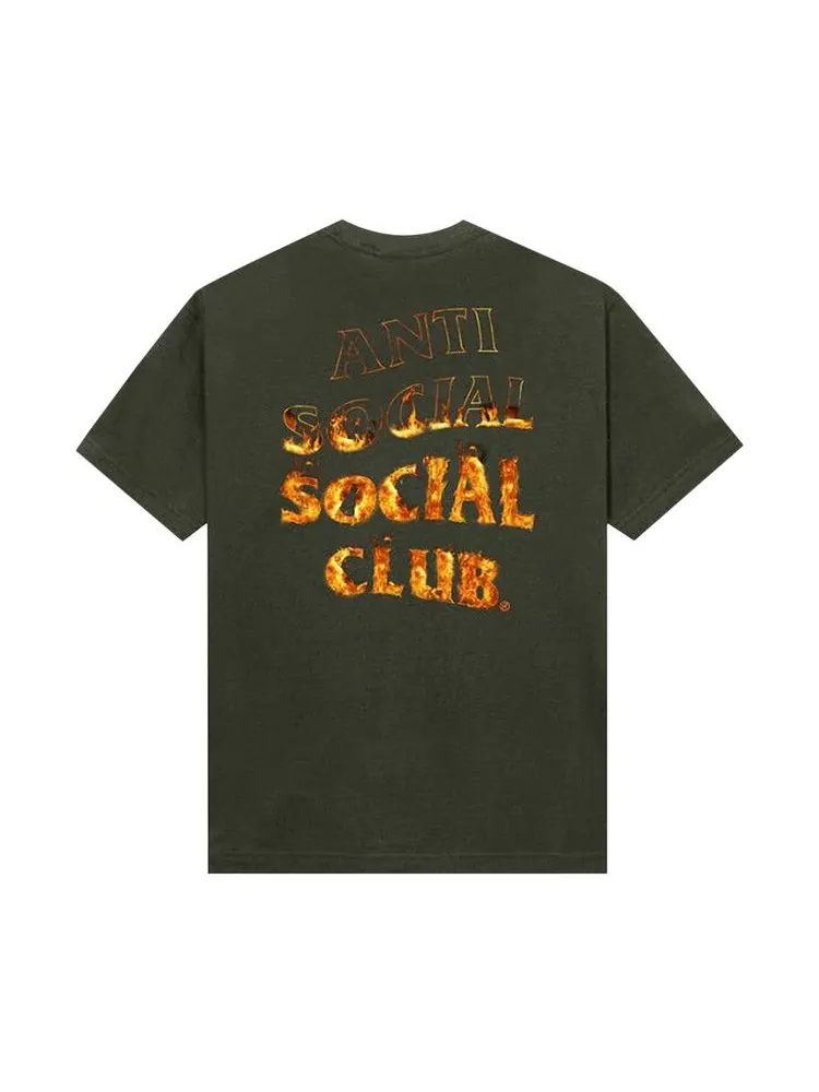 Футболка Anti Social Social Club Fire Inside Tee — изображение 2 из 2, черный