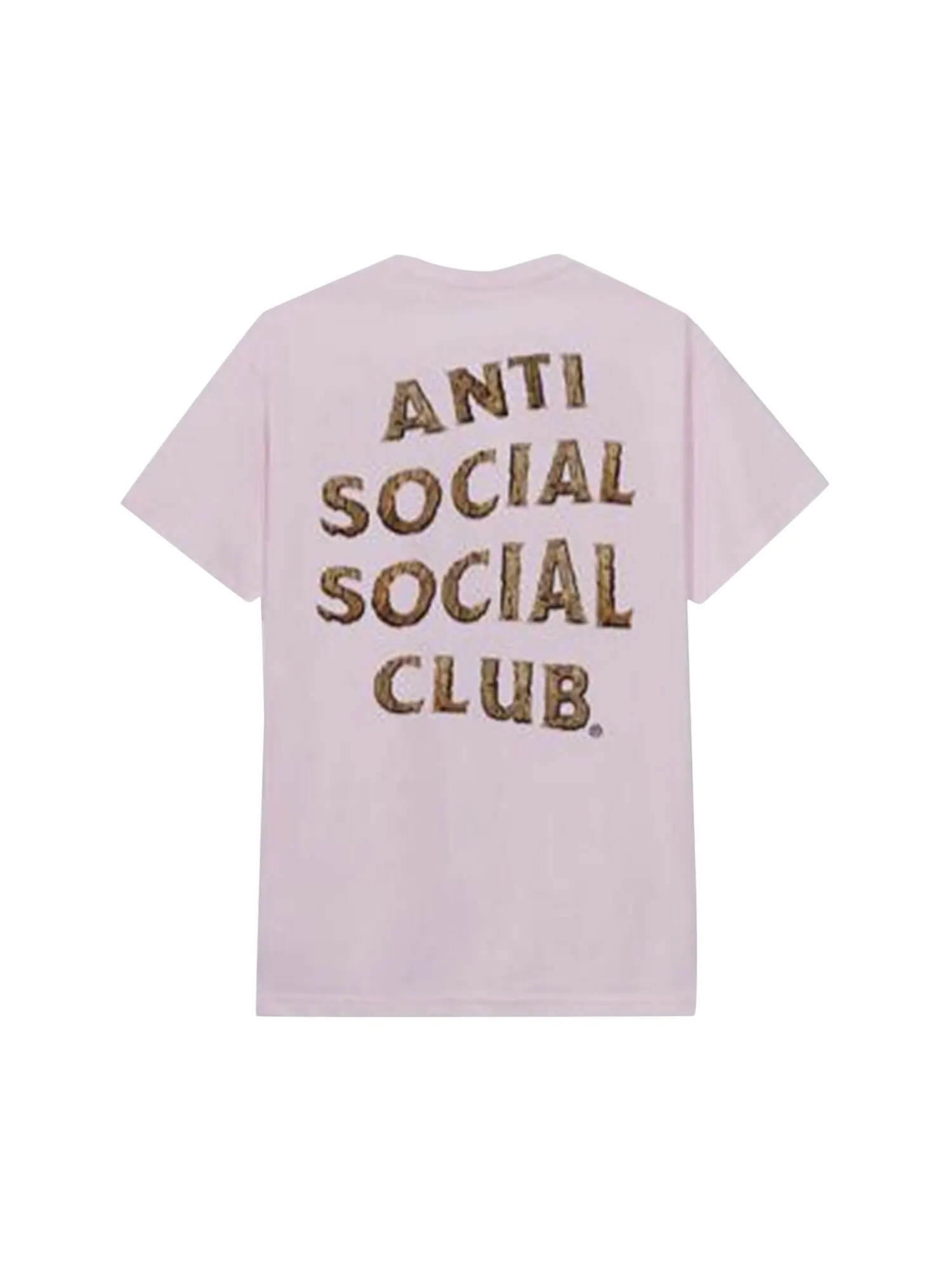 Футболка Anti Social Social Club Good Wood — изображение 2 из 2, розовый