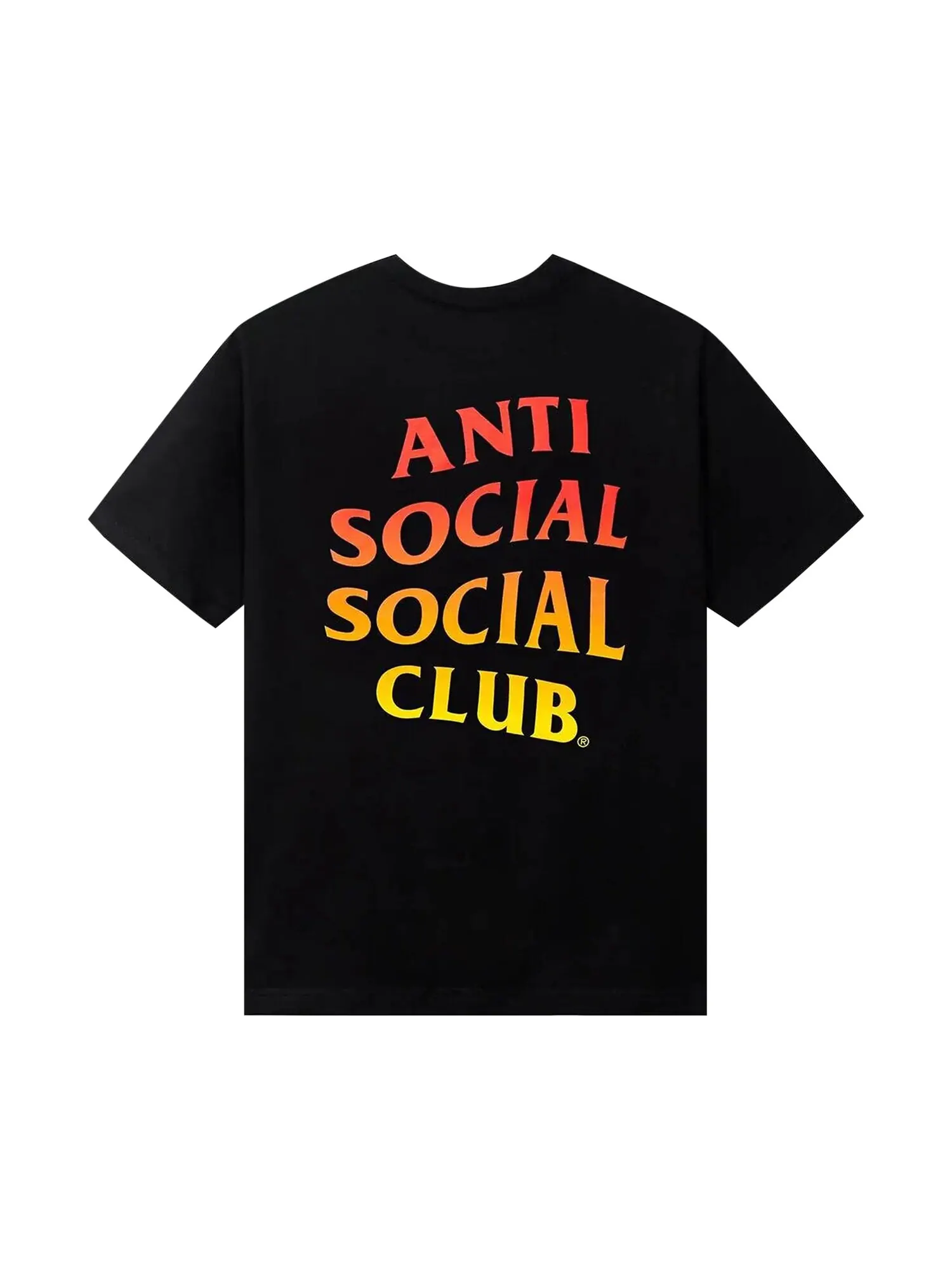 Футболка Anti Social Social Club, горячая с первого взгляда — изображение 2 из 2, черный