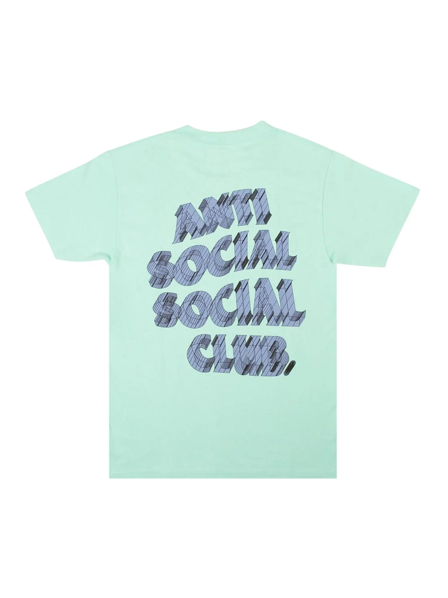 Футболка с короткими рукавами Anti Social Social Club How Deep, мятная — изображение 2 из 2, мята